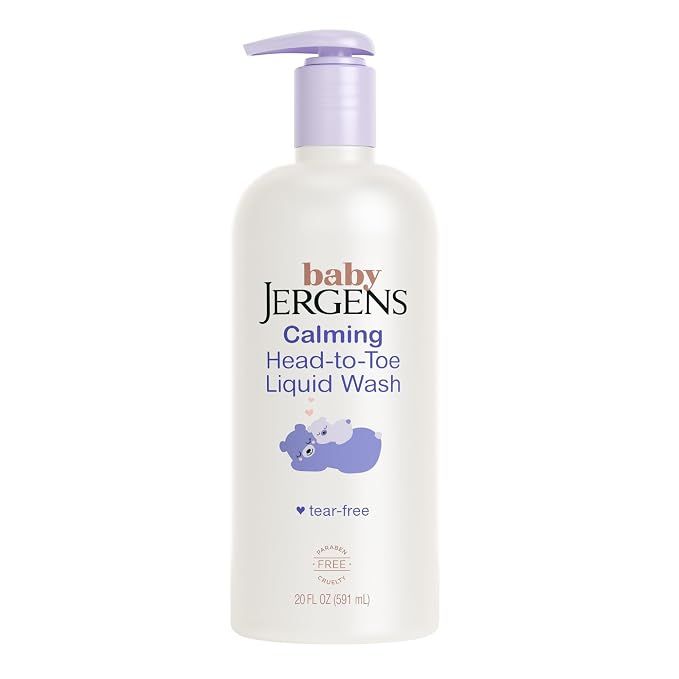 Jergens Baby Calming Head to Toe Liquid Baby Wash, Body Wash and Shampoo by Jergens