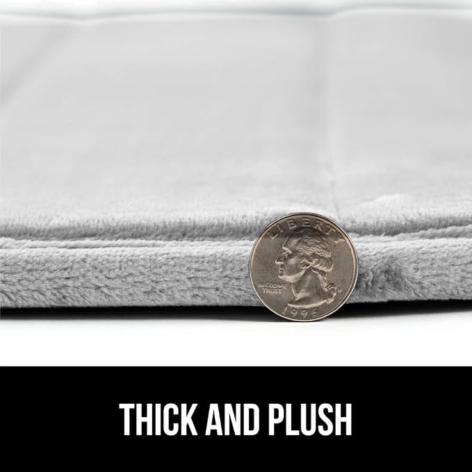 GORILLA GRIP Memory Foam Bath Mat, Soft Absorbent US Designed Bathroom Rug - Image 8