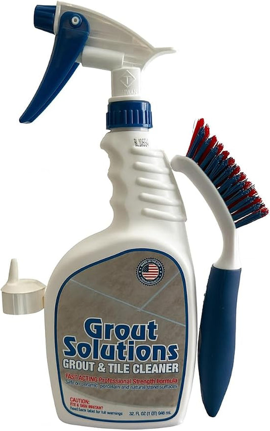 Grout Cleaner: Acid-Free Deep Cleaner & Stain Remover by Unknown