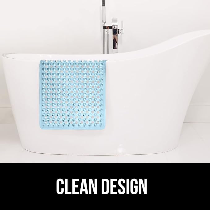 GORILLA GRIP Patented Bath Tub Shower Mat, Machine Washable Bathtub Floor Liner - Image 7
