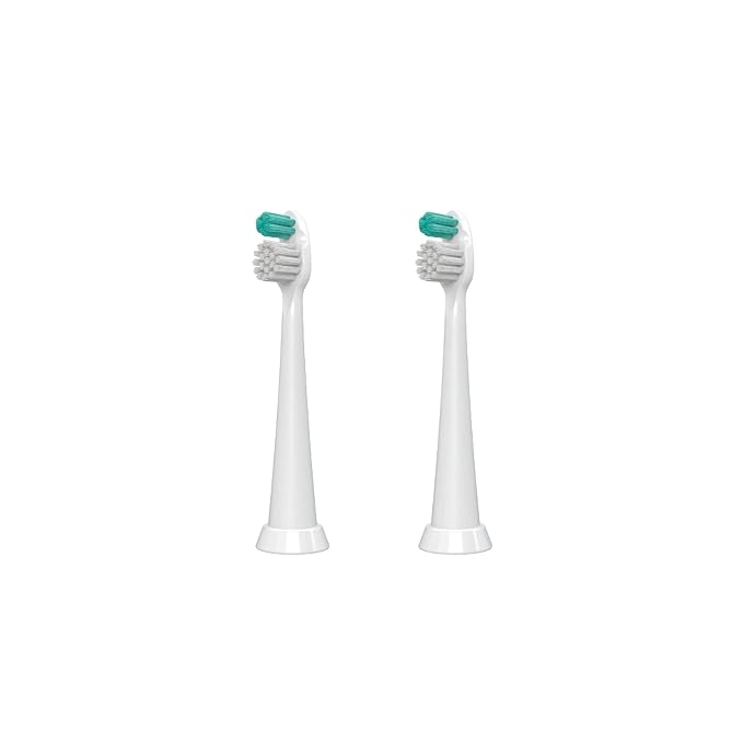 TAO Clean Sonic Electric Toothbrush Replacement Heads – Orthodontic Head – by TAOClean