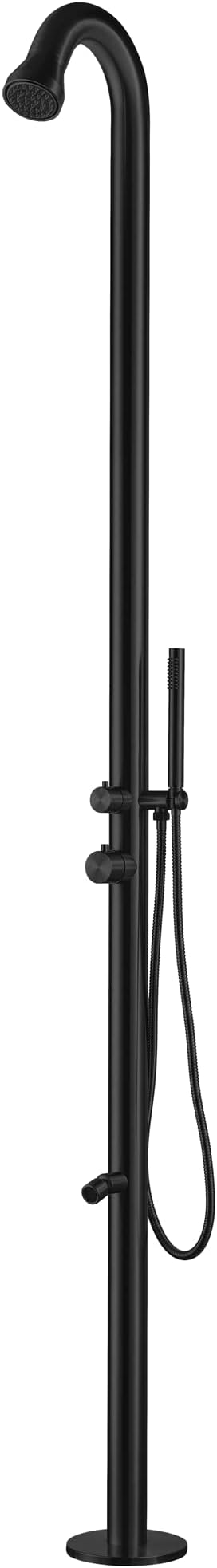 HEATGENE Outdoor Shower System, Showerhead, Wand Hand Shower, Foot Spout Rinse by HEATGENE