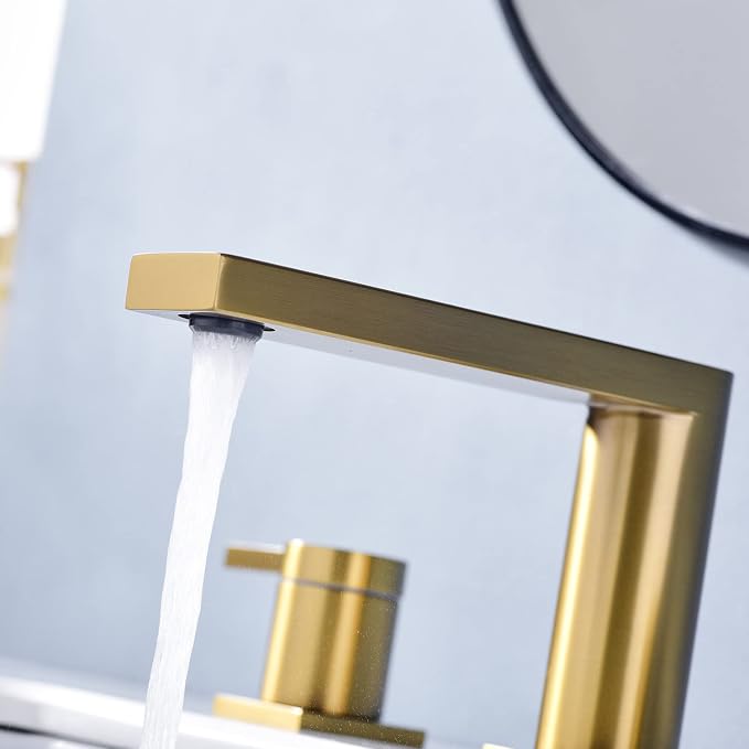 Luxury Brass Widespread Bathroom Sink Faucets - Image 5