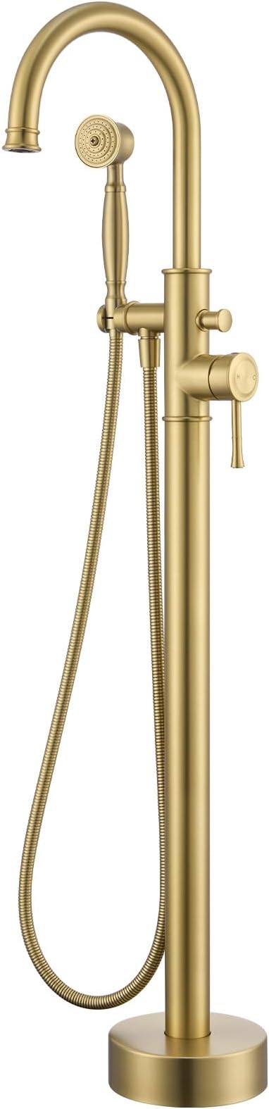 Free Standing Tub Faucet, Wintap Classic Freestanding Bathtub Faucet - Image 9