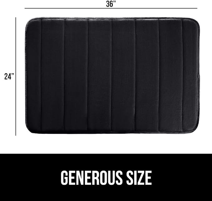 GORILLA GRIP Memory Foam Bath Mat, Soft Absorbent US Designed Bathroom Rug - Image 2