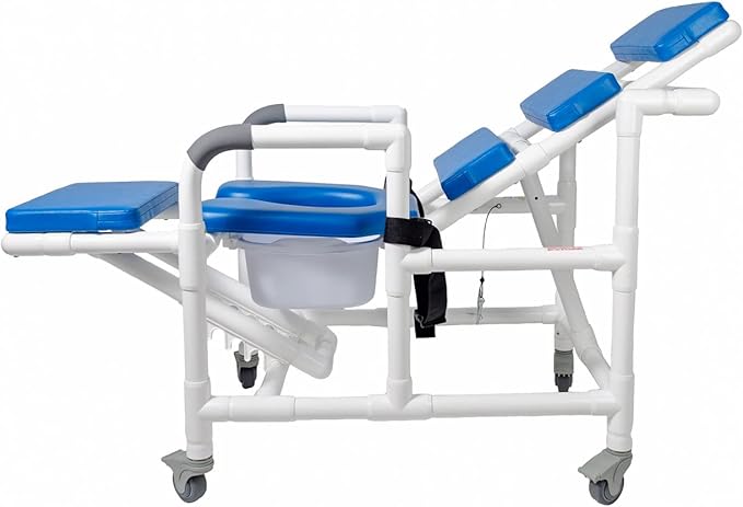Reclining Rolling Shower Chair - Image 4