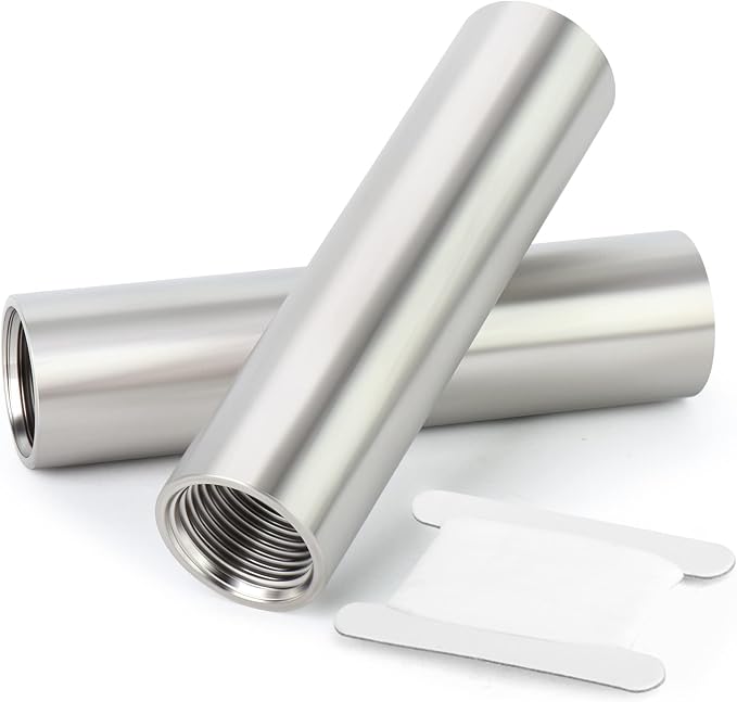 TAISHER 2PCS Stainless Steel Pipe Fittings, 3/8" NPT x 3/8" NPT Female Threaded by TAISHER