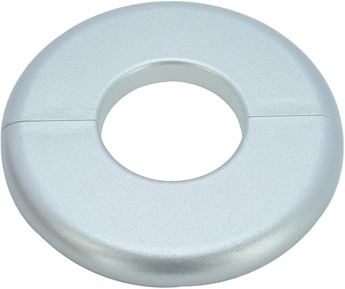 1 Piece ABS Wall Split Flange Round Self-Adhesive Escutcheon Plate Cover - Image 7