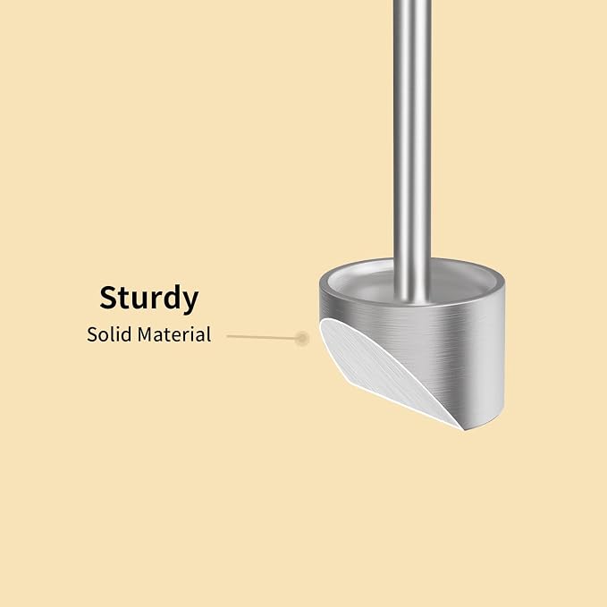 YUMORE Toothbrush Holder Stand Stainless Steel Tooth Brush Holder Bathroom - Image 3