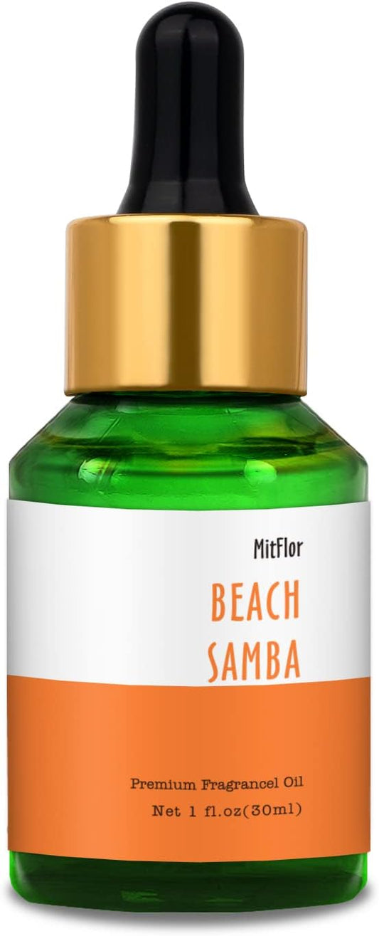 Beach Samba Fragrance Oil, MitFlor 30ml Scented Essential Oil, Large Size by MitFlor