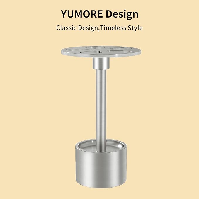 YUMORE Toothbrush Holder Stand Stainless Steel Tooth Brush Holder Bathroom - Image 4
