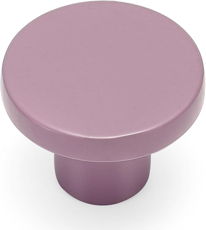 Ravinte 30 Pack Cabinet Knobs Purple Kitchen Cabinet Knobs Round Dresser Drawer by Ravinte