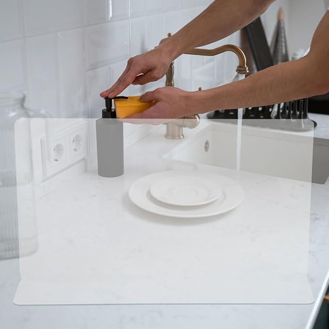 Luxshiny Shower Guard Transparent Splashproof Baffle - Image 8