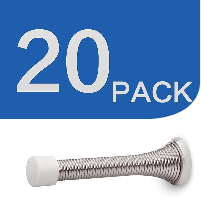 HOMOTEK 20 Pack Spring Door Stopper - Image 7