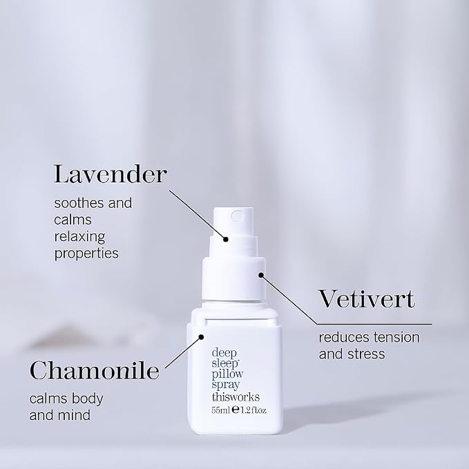 THISWORKS Deep Sleep Pillow Spray – Fast-Acting Natural Formula - Image 4