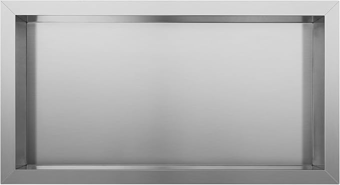 Stainless Steel Shower Niche No Tile Needed Recessed - Image 8