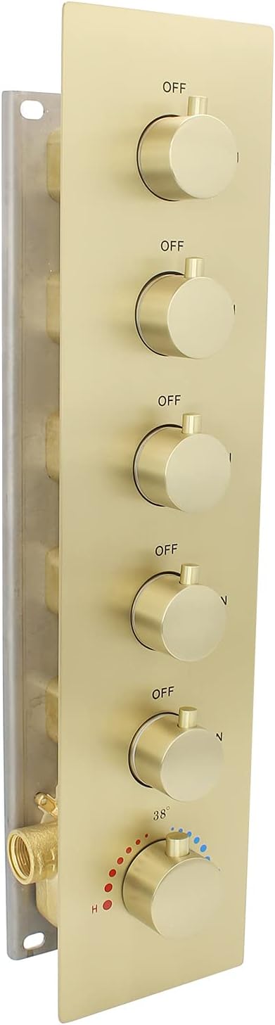 HOMEDEC Multi Function Shower Diverter Valve by HOMEDEC