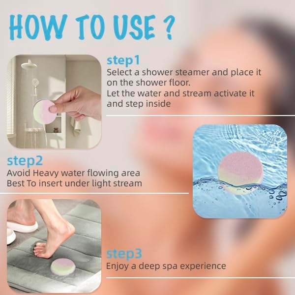 48pcs Aromatherapy Shower Steamers - Image 5