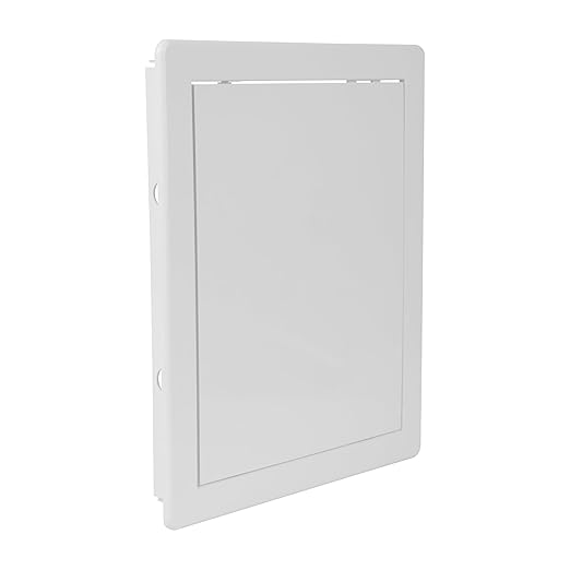 Repa Market 8 x10 Access Panel for Drywall and Ceiling – White ABS Plastic Door by RepaMarket