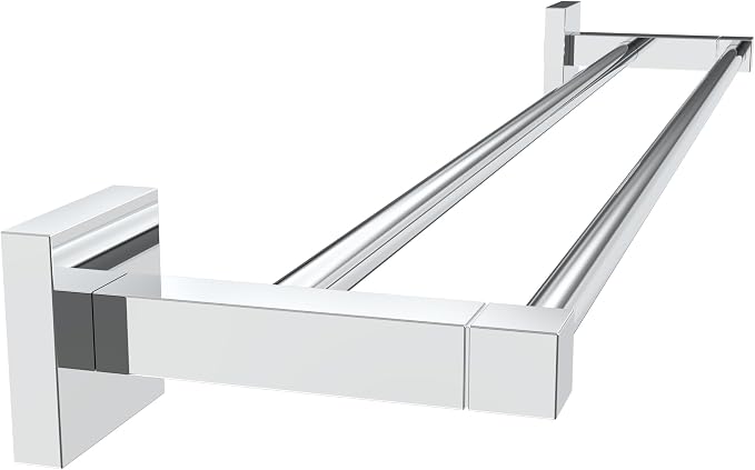 RUACQ Double Towel Bar, 24 Inch Bath Towel Rack by Ruacq