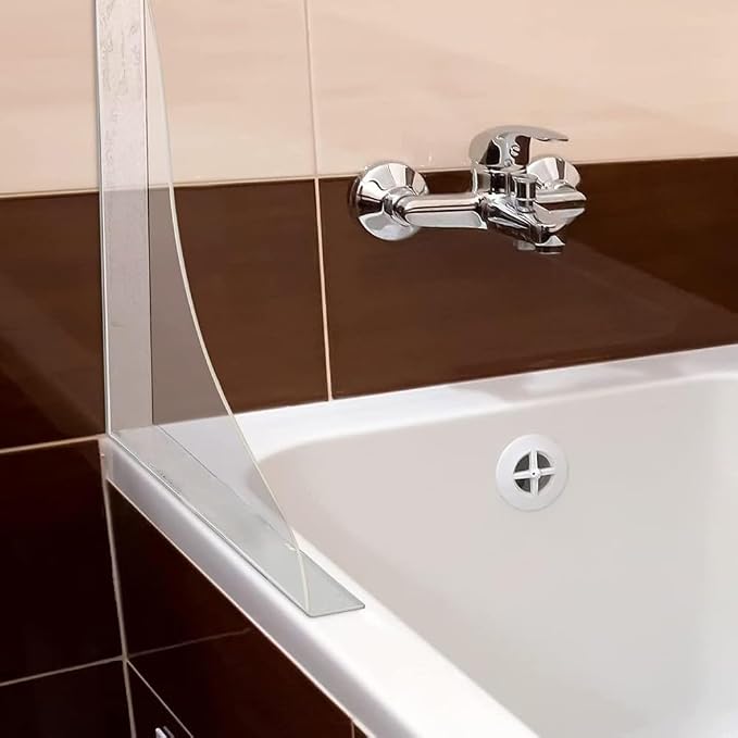 2 Pcs Bathroom Shower Splash Guard - Image 5