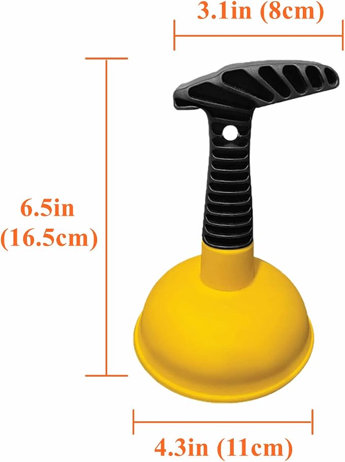 Sink Plunger, Powerful Plunger Unclogging Tool - Image 2