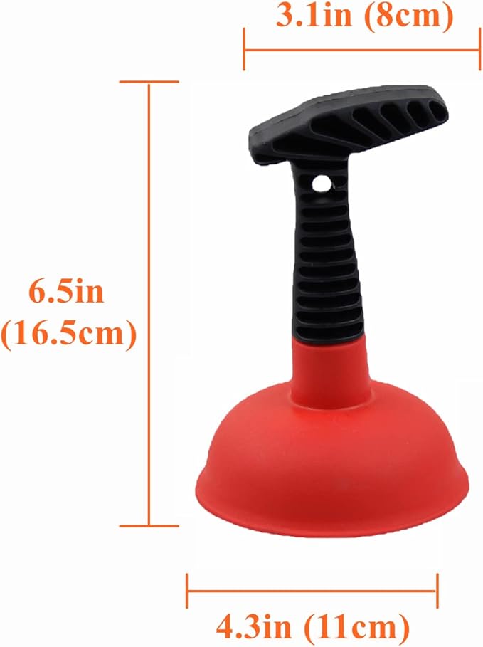 Sink Plunger, Powerful Plunger Unclogging Tool - Image 2