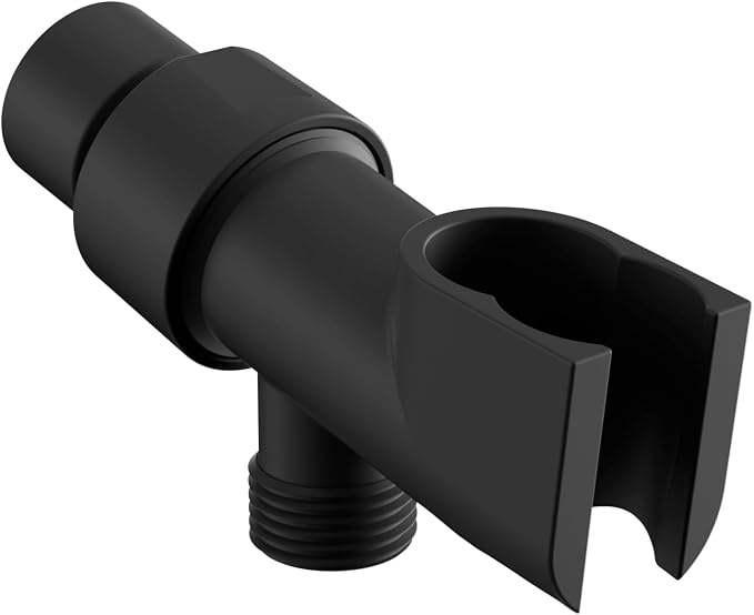 Hibbent Universal All Metal Handheld Shower Head Holder, Adjustable Solid Brass by Hibbent