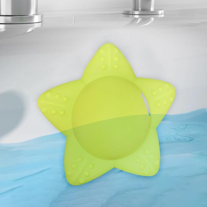 Silicone Bathtub Overflow Drain Cover, Soak Drain Cover Plug by DIFENLUN