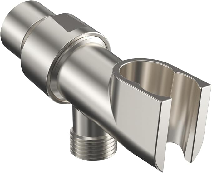 Hibbent Universal All Metal Handheld Shower Head Holder, Adjustable Solid Brass by Hibbent