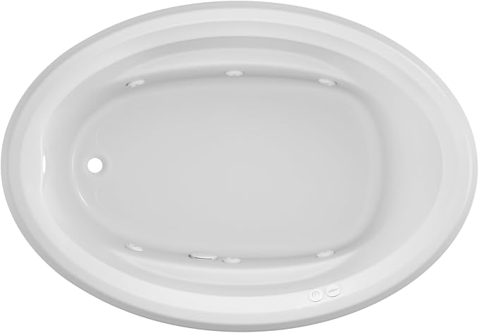 Jacuzzi SIGNATURE Acrylic Drop-In Bathtub, Jet Massage Tub, Slip Resistant - Image 8