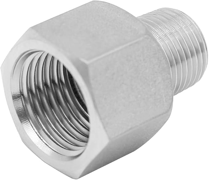 Beduan Stainless Steel Pipe Fitting 1/2" NPT Male Thread x 1/2" NPT Female - Image 4