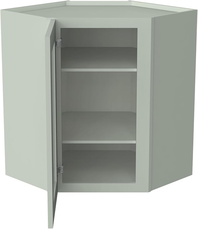 Glass Cabinet Style Corner Cabinet - Image 6