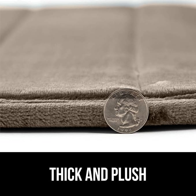 GORILLA GRIP Memory Foam Bath Mat, Soft Absorbent US Designed Bathroom Rug - Image 8