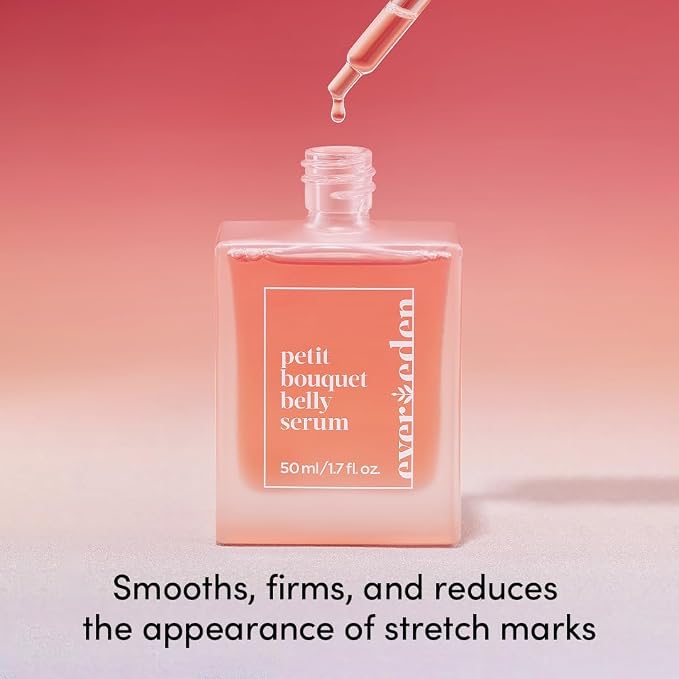 Evereden Petit Bouquet Belly Serum, 1.7 fl oz. | Clean & Vegan Women's Belly Oil - Image 2