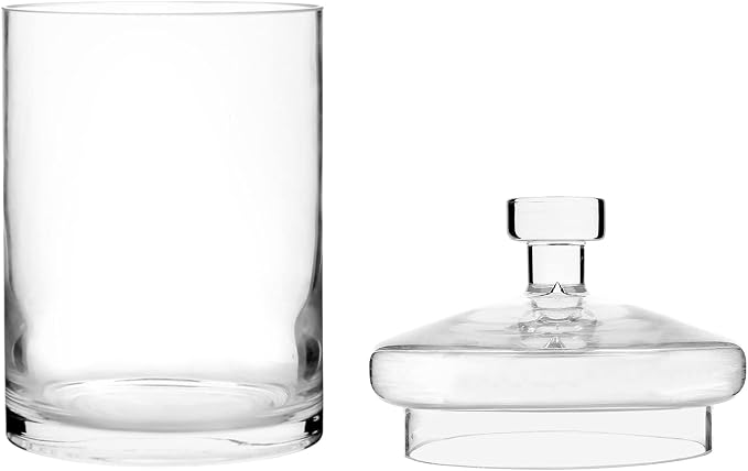 MyGift Glass Apothecary Jar Set - Image 6