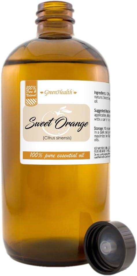 Sweet Orange Essential Oil by Greenals