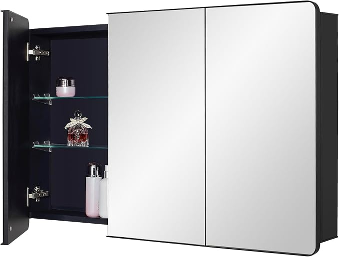 Black Bathroom Medicine Cabinet by MedicineCabinetsMirrors