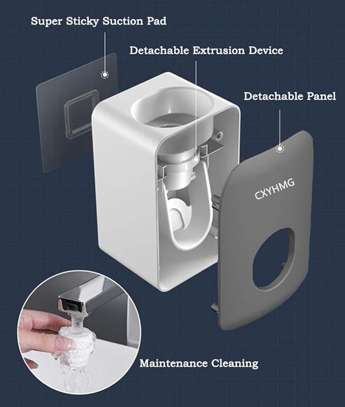 Automatic Toothpaste Dispenser for Kids, is Wall Mounted Bathroom Accessories - Image 4