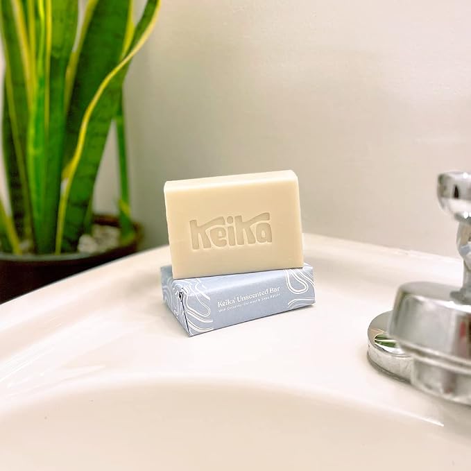Keika Baby Soap Bar Oat & Shea Unscented - Image 5