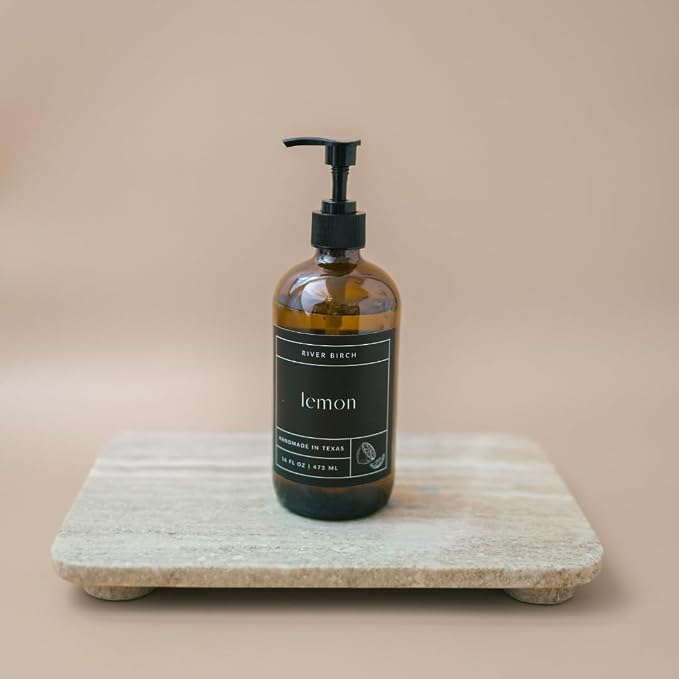 River Birch Lemon Scented Natural Hand Soap - Image 5