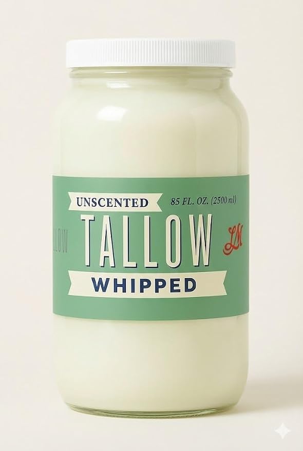 Whipped Tallow 85oz by LadyMayTallow