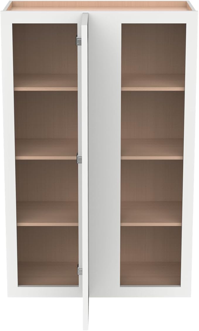 Solid Hardwood Wall Blind Corner Cabinets, Adjustable Shelves, Soft-Close Doors - Image 6