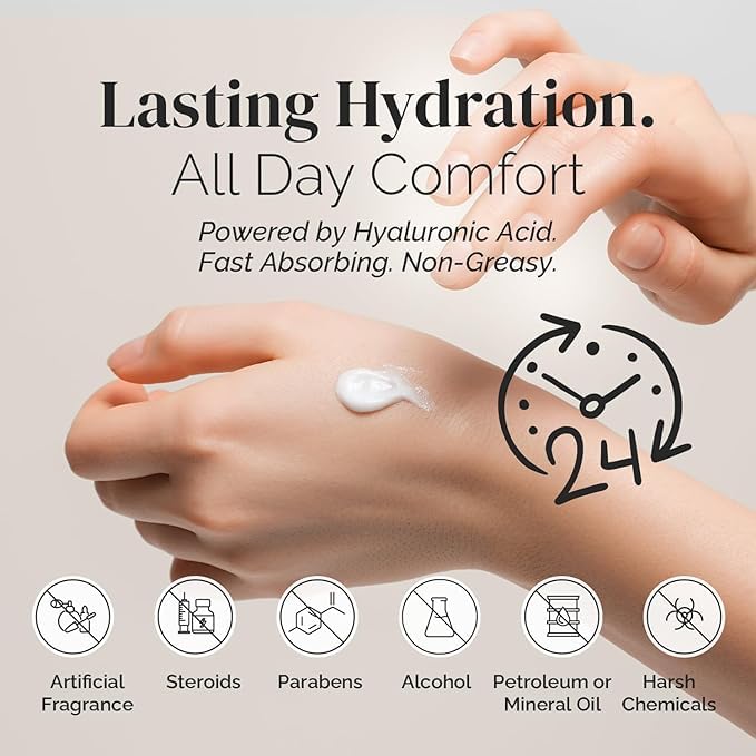Puriya National Eczema Association Accepted Cream 2 oz, Dry Itchy Skin Relief - Image 6