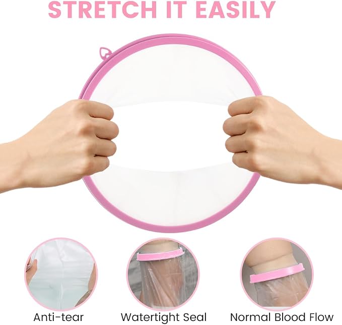 Waterproof Cast Covers for Shower Leg, Adult Cast Bag Cover Protector, - Image 5