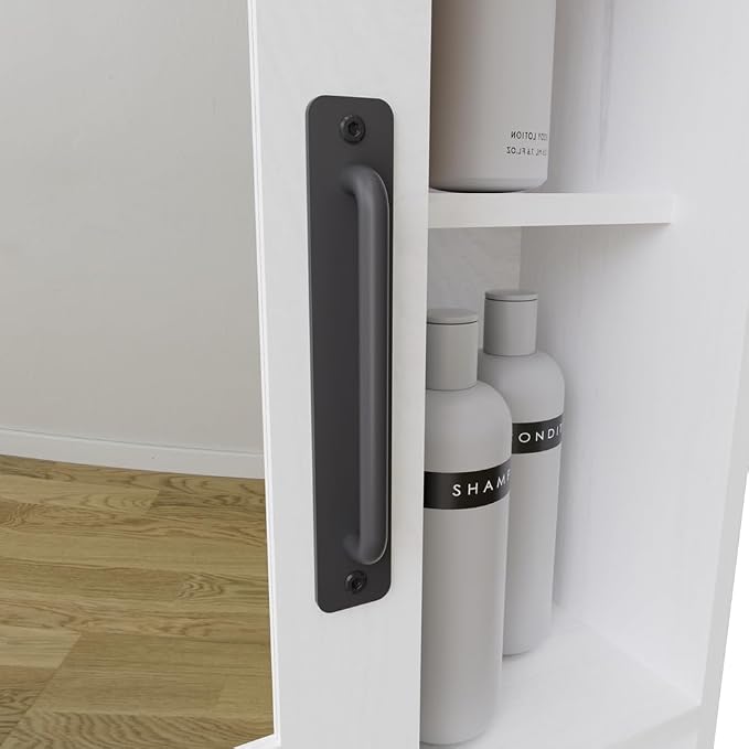 White Bathroom Wall Cabinet - Image 6