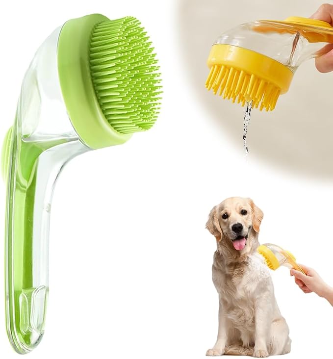 2026 New Pet Bath Brush, Dog Scrubber by Unknown