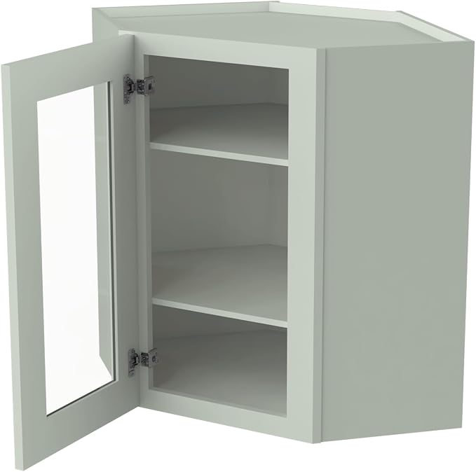 Glass Cabinet Style Corner Cabinet - Image 4
