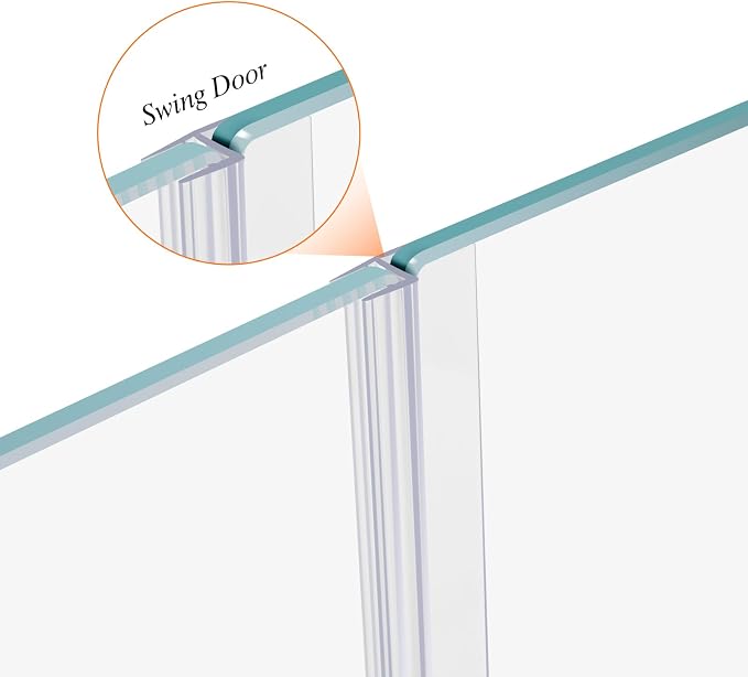 78" Shower Door Side Seal Strip - Image 2