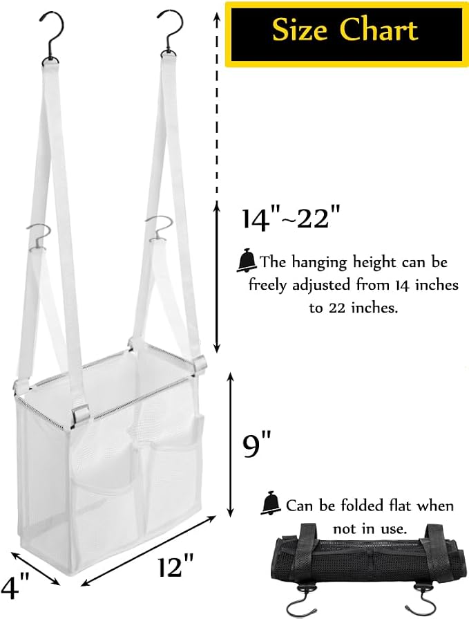 ALYER Mesh Shower Caddy, Bath Organizer - Image 7
